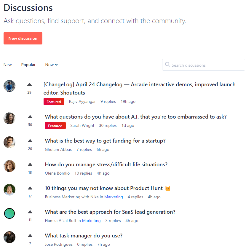 product hunt