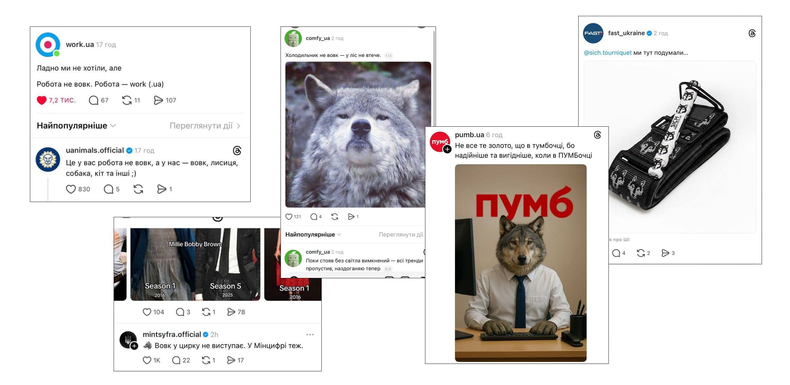 мем про вовка